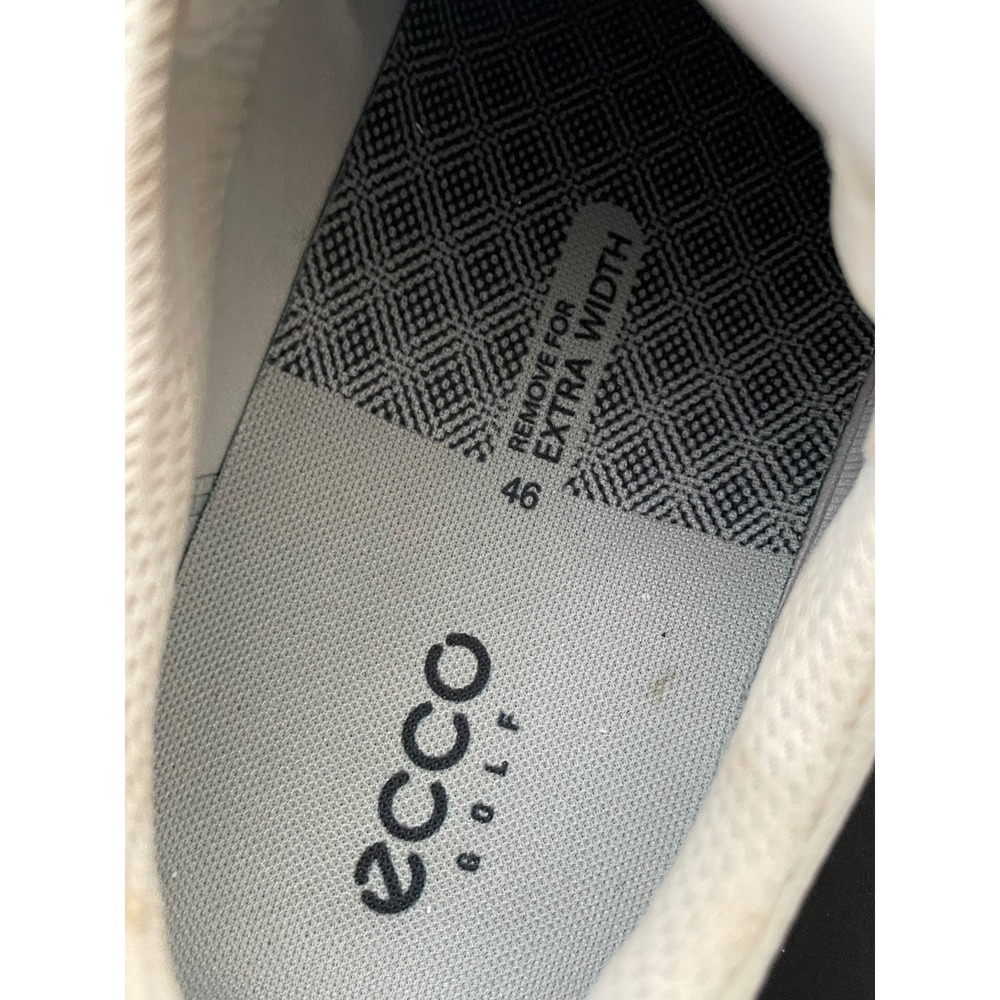 ECCO BIOM H4 Golf Shoes Mens 12-12.5 White BOA GORE-TEX Spikeless 108504-58336 - Picture 3 of 11